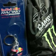 安全帽 鑰匙圈 紅牛 Formula f1 Red Bull VR46 MOTOGP ROSSI 羅西小舖