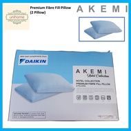 [Shop Malaysia] Akemi Hotel Collection Premium Fibre Pillow (2 Pillows)