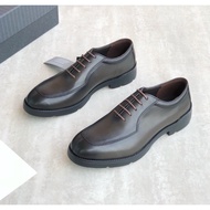 Zegna Jenia Genuine Leather Oxford Shoes - Stylish Formal & Business Wear