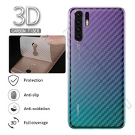 Oppo F5 F7 F9 F11 Pro R17 Pro Reno 6.4 6.6 2 2f 3 Pro 4 Pro 5 Pro Carbon Fiber Sticker Back Protecto