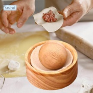 [szsirui] Wooden Ravioli Press, Dough Pressing Tool, Ravioli Press for New Year's Dinner, Ravioli
