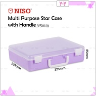 Niso A4 Star Document Case with Handle 85mm / File Case / File Folder Document Holder Files / Box Fi