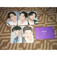 Bts Samsung Jungkook Jin Jimin Jhope Photocard RM