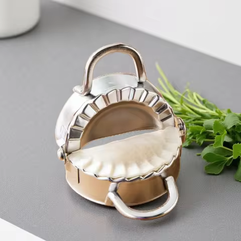Dumpling Maker Stainless Steel Dumpling Mold Empanadas Ravioli Maker Metal Dumplings Press Gyoza Mou