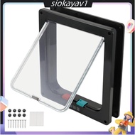 ABS Plastic Flap Door Dog for Cat Gate XL Size for Cat& Puppy Safety Gate