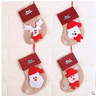 Christmas Ornaments Santa Snowman Elk Gift Socks Christmas Tree Pendant Christmas Gift Socks