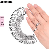 AOMSOM Finger Ring Sizer Accessories Gauge Professional Ring Sizer Tool