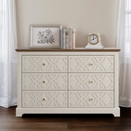 Synergy House Enfield 3+3 Drawer Chest – 6 Drawer Bedroom Cabinet 3.9ft