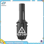 【ouwym9al】Nozzle 0.4mm 240 C Nozzle Assembly for Adventurer 3 Adventurer 4 Serise