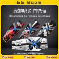 For ASMAX F1 PRO MAX f1 pro Motorcycle Helmet Bluetooth Headset Stickers Protection Box Decorative D