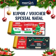 Coupons Voucher/s Ticket/s Christmas Coupons Christmas Voucher/s Merry Christmas/s Christmas/s Custo