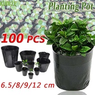 KIKO2E Grow Bag Breathable Plastic Propagation Planters Plants Sowing Garden Supplies