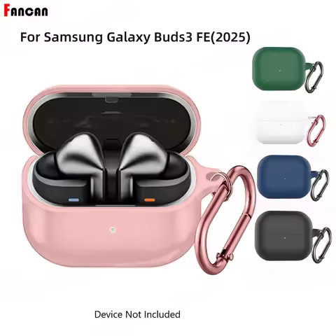 2025 Case for Buds3 FE Headphones ﻿with Cleaner Kit Cute Silicone Protective Cover for Samsung Galax