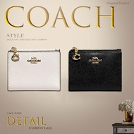 Coach แท้ /F73876 F78002 /กระเป๋าสตางค์ผู้หญิง/กระเป๋าตัง /แพ็คเกจการ์ด/กระเป๋าเงิน/กระเป๋าใส่เหรียญ/กระเป๋าสตางค์ใบสั้น 73876-A One