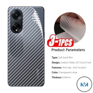KK OPPO A98 5G 2023 3D Back Carbon Fiber Phone Screen Back Film for Oppo A98 98A A78 A 98 OppoA98 5G