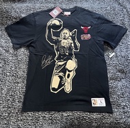 Brand New Size L / XL Unisex Dennis Rodman Black Chicago Bulls Hardwood Classics Blockbuster Player 