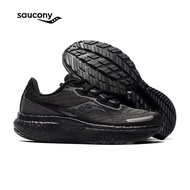 2023 New Saucony Triumph All black Shock Absorption Sneakers Running shoes