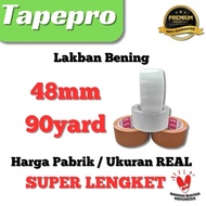 (6 Rolls) Clear / Brown OPP Duct Tape 48mmx100yard / 72yard / 90yard Super Sticky Thick REAL Size DA