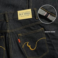 Men's Raw Denim Selvedge Accent 16oz Sanforized Jeans