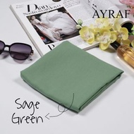 Paris Premium Square Hijab in sage green/ Latest Paris Premium Square Hijab in sage green/ Exclusive