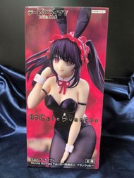 約會大作戰 Date A Live 時崎狂三 兔女郎 bicute bunnies 日版figure 正版 長闊盒 標準盒 日本模型景品手辦 週邊 公仔