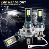 Wishlistforyou 12V 6000K Car LED Headlight Fog Light Bulbs H4 H7 H11 H8 H9 H1 H3 LED 9005 9006 Hb3 H