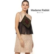 NEW!!! MADAME RABBIT / Dress Wanita / Baju Batik Pesta Wanita Songket