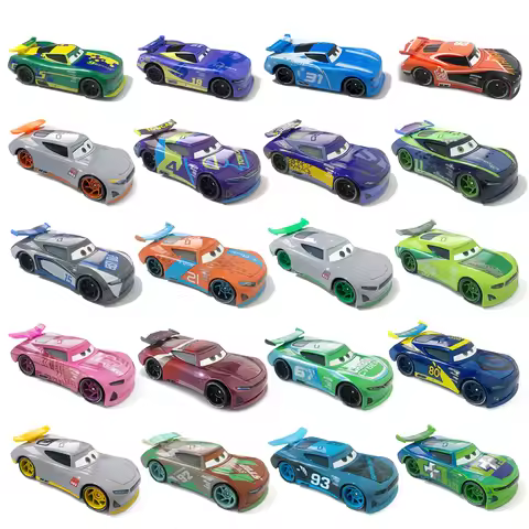 Cars Toys Lightning McQueen 1:55 Diecast New Generation Number Racing Drivers Kids Metal Diecast All