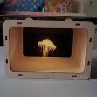 3D Hologram Wooden Box, 3D Movie Box for Smartphones