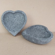 Mini Love Character Mortar + Pestle for Mountain Merapi Andesite Stone | Unique, Cute, and Funny Sam