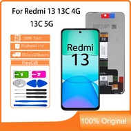 smhdmy Display For Redmi 13 13C 4G 13C 5G LCD Touch Screen Replacement