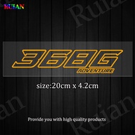 368g Miếng Dán Phản chiếu cho zontes 368g phiêu lưu phụ kiện xe máy phía trước và hai bên của xe màu