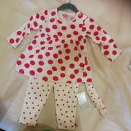 Primark UK girl blouse+pant free head band size UK6-9 months