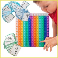 Addition And Subtraction Flash Cards Number Card Games For Kids With Fidget Board Division Adding Su