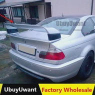 On sale Rear Trunk Spoiler For BMW E46 Coupe Sedan M3 Only 2Door 1998 - 2006 Boot Lip Wing Spoiler C