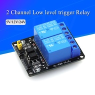 5V 12V 24V 2 Channel Relay Module with Optocoupler Relay Output 2 way Relay Module for Arduino