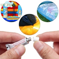 QIUJUU 1/5/10Pcs PVC Repair Transparent Heat Resistance Strong Adhesion For Inflatable Swimming Pool Toy Puncture Patch