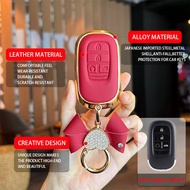 Sarung Kunci HONDA CRV XRV HRV Civic Fe 2022 - 2024 Leather Key Case Cover Accessories