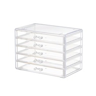 Multi-layer Storage Box for Journals, Stationery Drawer Organizer, Transparent Storage Box for Tape 