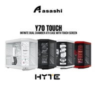 HYTE Y70 Touch INFINITE Dual Chamber ATX Case With Touch Screen