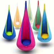Children Indoor Outdoor Cloth Bag swing Hanging Chair pod swing Cotton pod swing Indoor Cocoon Bag