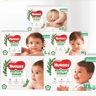 Huggies Platinum Naturemade Tape Diapers Assorted (NB-XL)