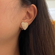 •Duchess• MONET滿鑽愛心耳環