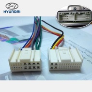 Hyundai car CD player audio jack wire