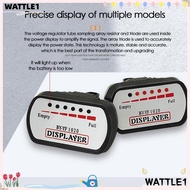 WTTLE Battery Capacity Indicator  Scooter E-Bike 36V48V60V72V Meter Tester