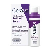 Cerave Skin Renewing Retinol Serum / Resurfacing Serum / Hydrating Hyaluronic Acid serum 30ml เซรั่ม กระจ่างใส เซรั่มบำรุงผิวหน้า เซราวี ครีม