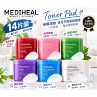 Mediheal Toner Pad Sensitive Skin - Tree Toner Pad 14 Pads + Mediheal Hyaluronate Hyadration Toner P
