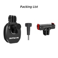 GoPro13 Motorcycle Windshield Mount Clamp Aluminum Clip For GoPro Hero 12 Insta360 Ace Pro 2 X4 For 