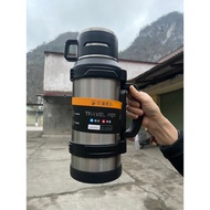 Bình giữ nhiệt thể thao ASYPIE INOX 304 dung tích 2500ML-3200ML có nắp làm cốc lọc trà dây đeo