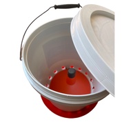 The most effective feeders for chicks and newly hatched chickens. chicken feeder